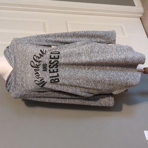 Long 'Thankful and Blessed' Sweatshirt